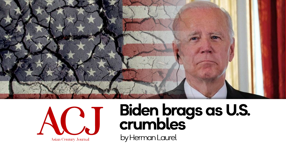 Biden brags as U.S. crumbles