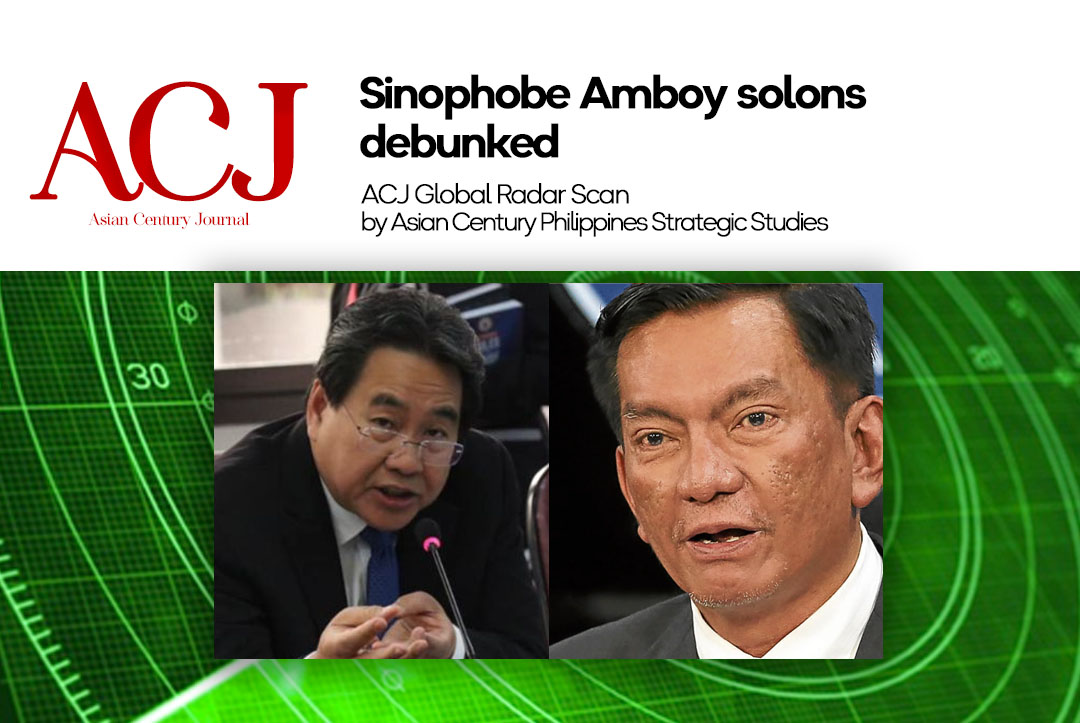 Sinophobe Amboy solons debunked