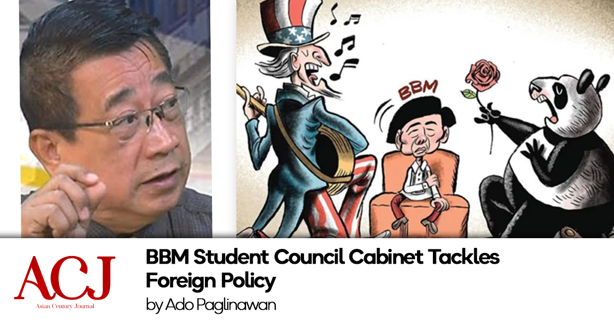 BBM Student Council Cabinet Tackles Foreign Policy