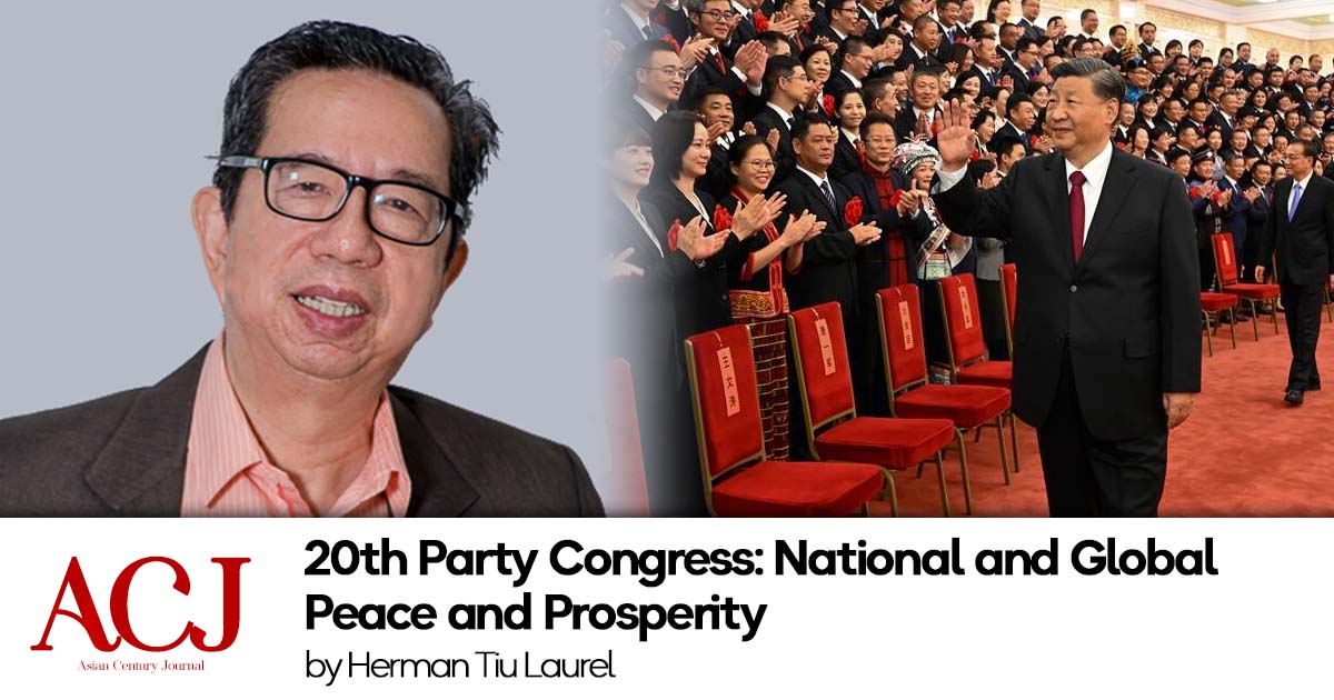 20th Party Congress: National and Global Peace and Prosperity