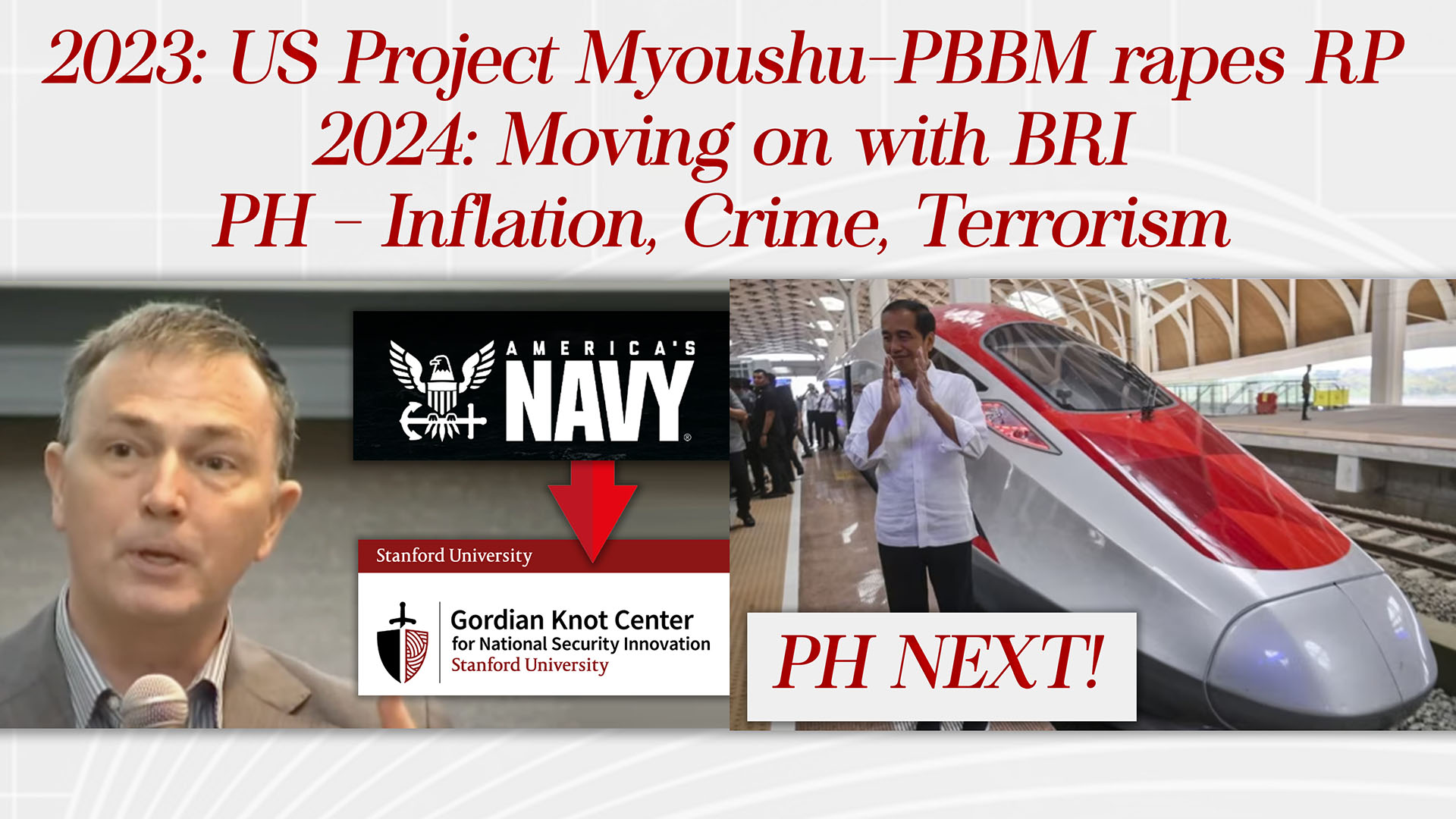2023: US Project Myoushu-PBBM rapes RP | 2024: Moving on with BRI | AsianCenturyPH.com Forum