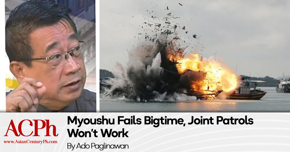 Myoushu Fails Bigtime, Joint Patrols Won’t Work