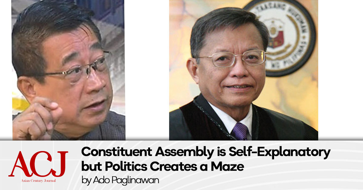 Constituent Assembly is Self-Explanatory but Politics Creates a Maze