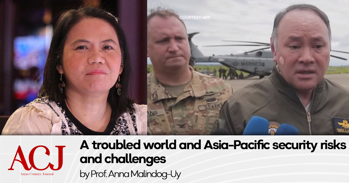 A troubled world and Asia-Pacific security risks and challenges