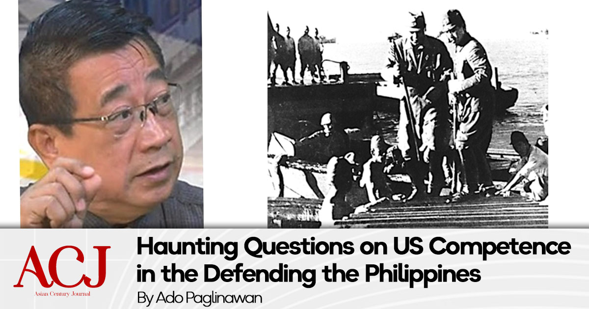 Haunting Questions on US Competence in the Defending the Philippines