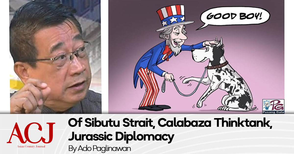 Of Sibutu Strait, Calabaza Thinktank, Jurassic Diplomacy