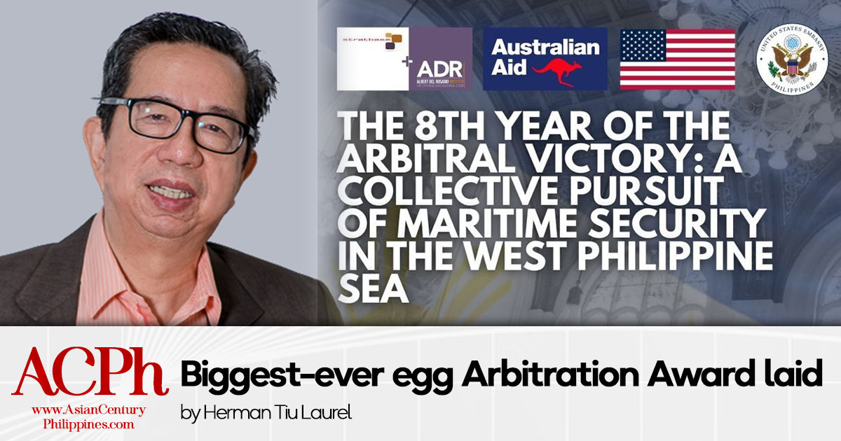 Biggest-ever egg Arbitration Award laid