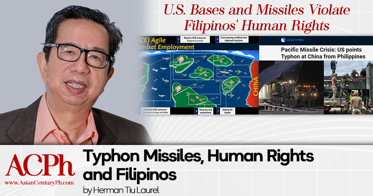 Typhon Missiles, Human Rights and Filipinos