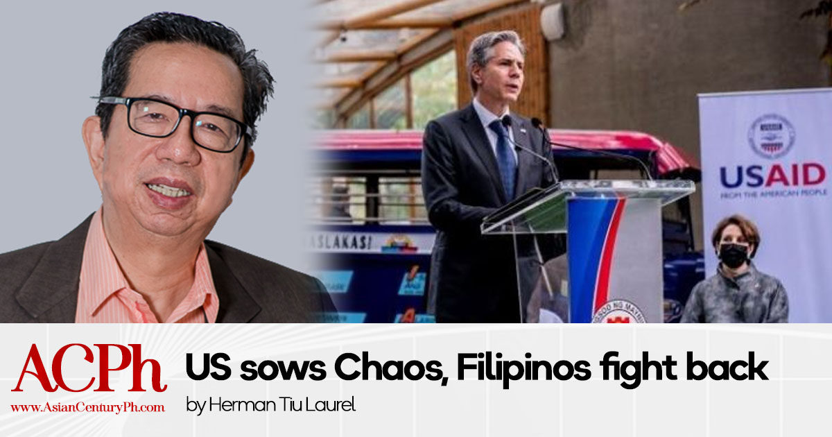 US sows Chaos, Filipinos fight back