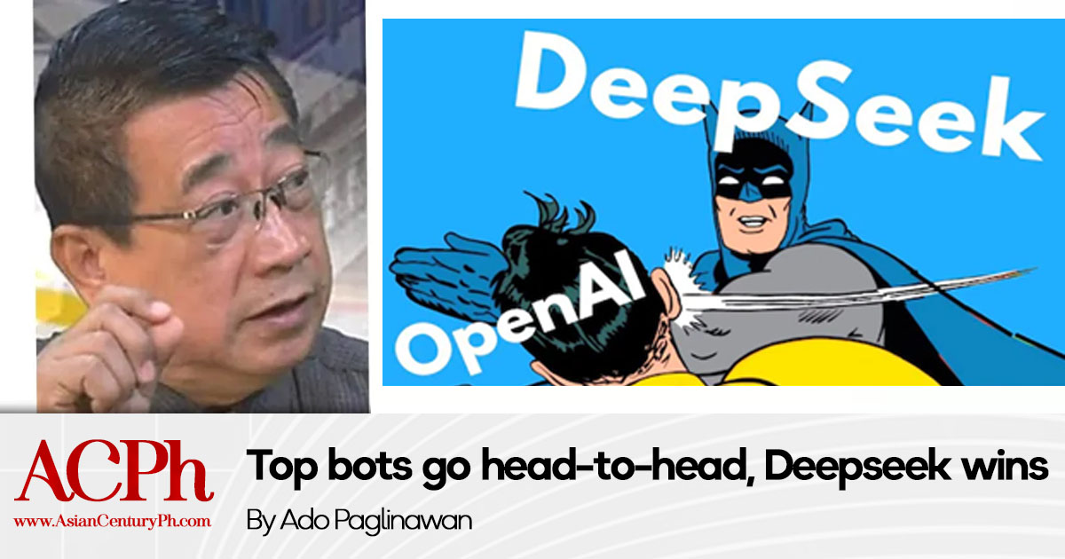 Top bots go head-to-head, Deepseek wins