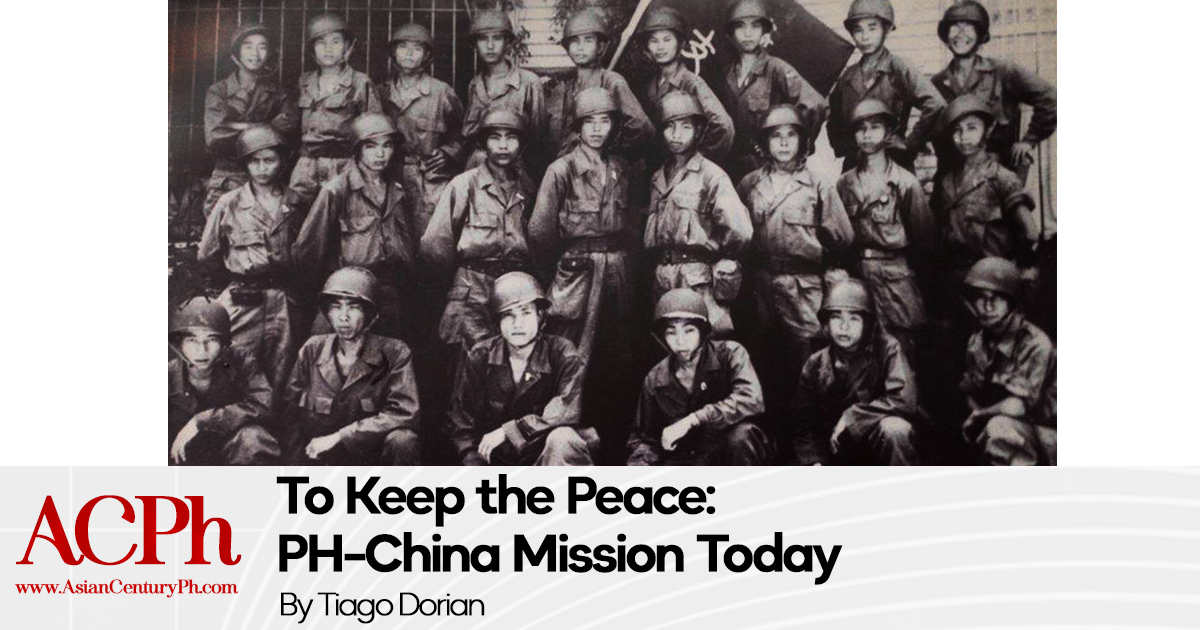 To Keep the Peace: PH-China Mission Today