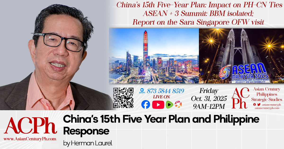 China’s 15th Five Year Plan and Philippine Response