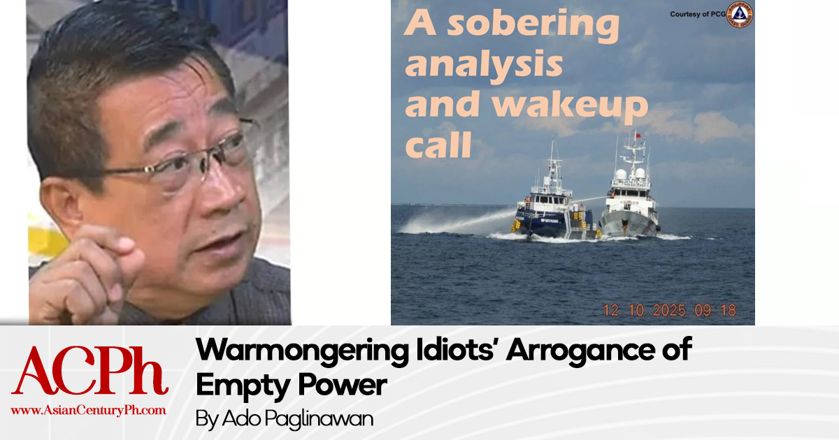Warmongering Idiots’ Arrogance of Empty Power