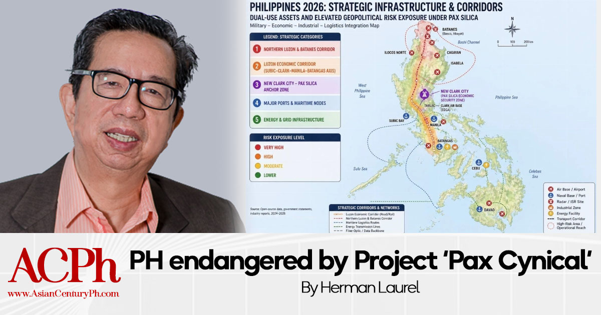 PH endangered by Project ‘Pax Cynical’