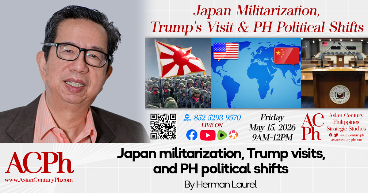Japan militarization, Trump visits, and PH political shifts