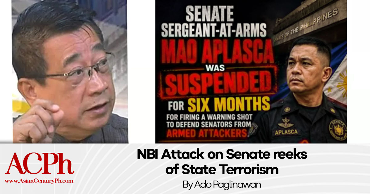 NBI Attack on Senate reeks of State Terrorism