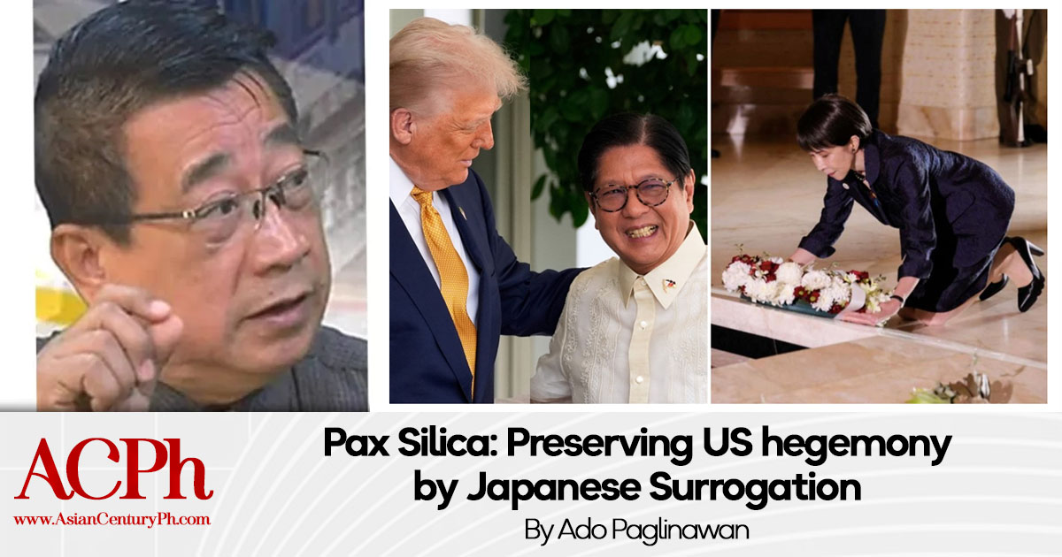 Pax Silica: Preserving US hegemony by Japanese Surrogation