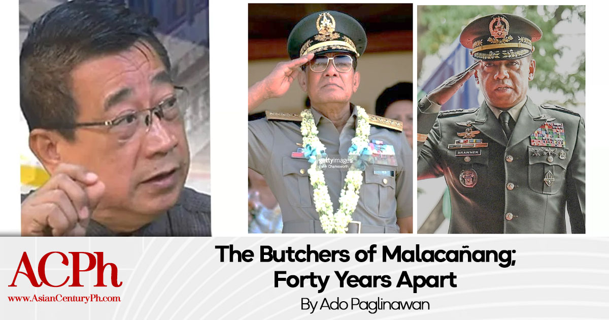 The Butchers of Malacañang; Forty Years Apart