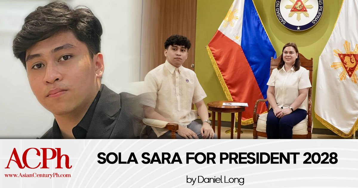 SOLA SARA FOR PRESIDENT 2028